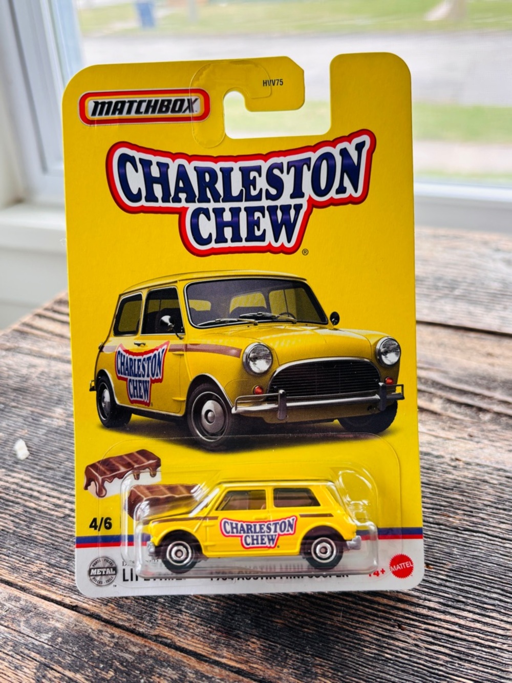 Matchbox Candy Series Charleston Chew 1964 Austin Mini Cooper 4/6 Mattel 2024